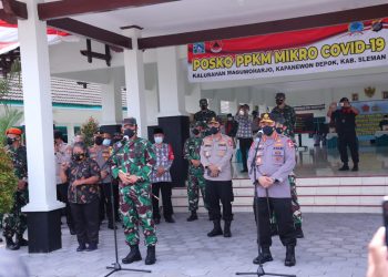 Kunjungi DIY, Kapolri Minta Warga Tetap Patuhi Protokol Kesehatan 