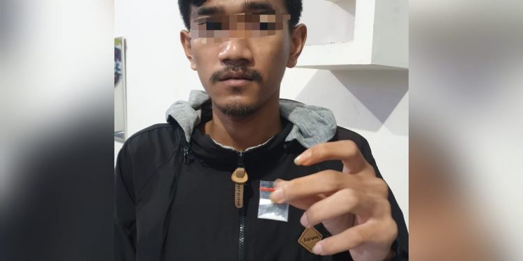 Seusai Edarkan Sabu di Halaman SPBU MF Diringkus Polisi