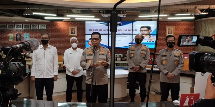 Divisi Humas Mabes Polri Gelar Pelatihan Public Speaking