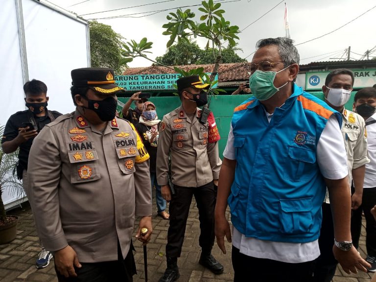 Gerakan Jakarta Bermasker Dilaunching di Serpong