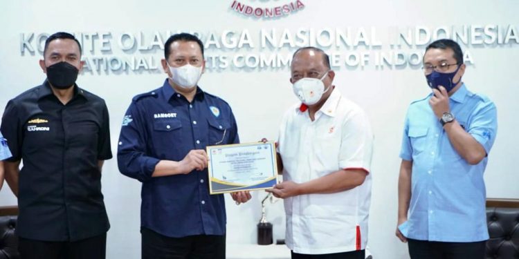 Ketua MPR RI Apresiasi KONI Pusat Tambah 12 Atlet Balap Motor di PON 2021