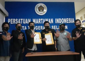 PWI Tangsel-GRANAT Teken Kerjasama Sosialisasi Bahaya Narkoba