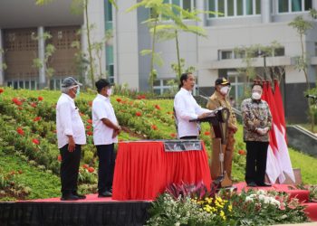 Presiden Jokowi Resmikan Gedung Untirta Banten