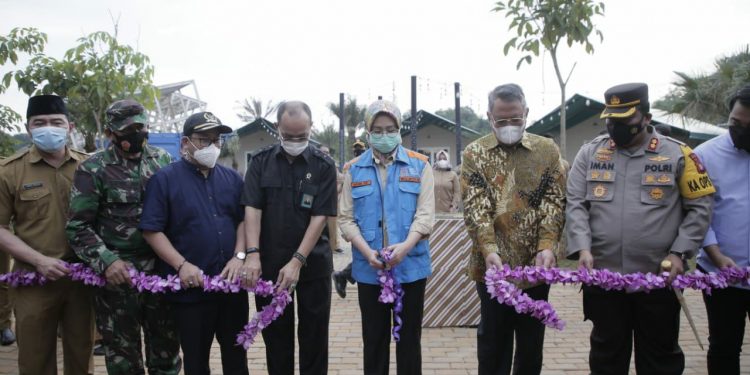 Glamping Rumah Lawan Covid-19 Tangsel Resmi Dioperasikan