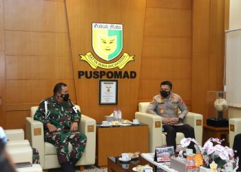 Kadiv Propam Polri Sambangi Danpuspom AD