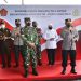 Panglima TNI Bersama Kapolri Tinjau Pelaksanaan Vaksin di Polda Jatim