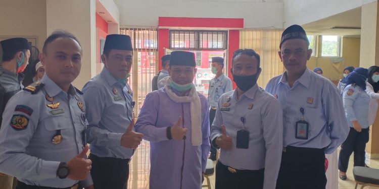 Lapas Narkotika Gunung Sindur Gelar Peringatan Isra Mi’raj 1442 Hijriah