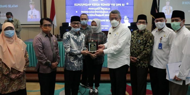 Terima Kunjungan Anggota DPR RI, Benyamin Bahas Seputar Penanganan Bencana