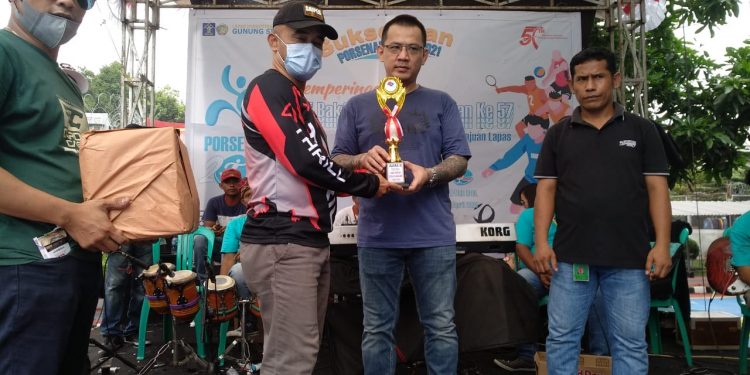 Lapas Narkotika Gunung Sindur Resmi Menutup Porsenap 2021