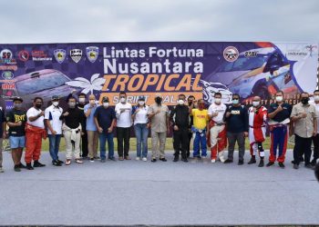 Bamsoet Buka Kejurnas Seri-1 Sprint Rally Tropical Tanjung Lesung Banten 2021