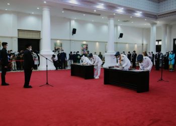 Benyamin – Pilar Resmi Dilantik Jadi Walikota dan Wakil Walikota Tangsel