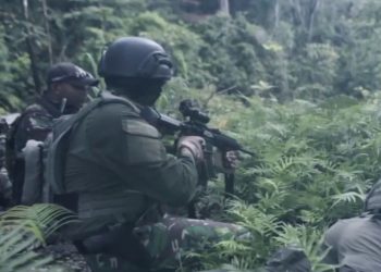 Baku Tembak dengan KKB di Puncak, Satu Anggota Brimob Gugur