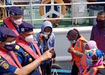 Mudik dengan Kapal Juga Diadang Aparat