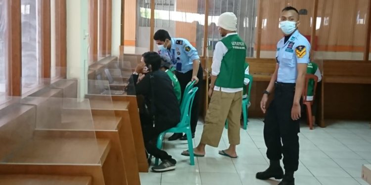 Hari Raya Idul Fitri, Lapas Narkotika Gunung Sindur Gelar Kunjungan Online