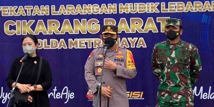 Kapolri Minta Jajaranya Terus Edukasi Seputar Larangan Mudik ke Masyarakat