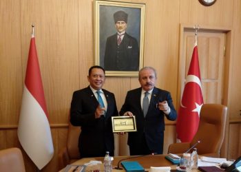 Bahas Kondisi Palestina, Bamsoet dan Ketua Parlemen Turki Minta PBB Keluarkan Resolusi