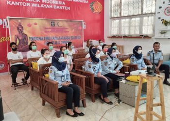 Enam WBP Lapas Kelas IIA Tangerang Dapat Remisi Hari Raya Waisak 2021