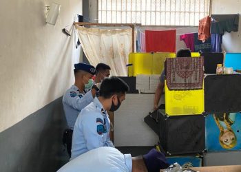 Antisipasi Gangguan Kamtib, Kamar WBP Lapas Narkotika Gunung Sindur Dirazia