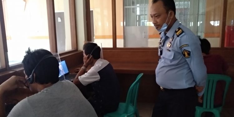 WBP Lapas Narkotika Gunung Sindur Apresiasi Keberadaan Kunjungan Online