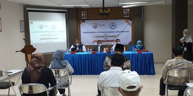 Sah, Perhimpunan Alumni Jerman Teken MOU dengan STIH IBLAM