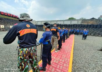 Pegawai Lapas Narkotika Gunung Sindur Dibekali Ketrampilan Menggunakan Senpi