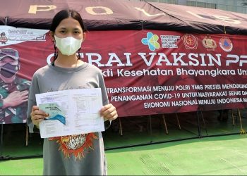 Gerai Vaksin Presisi Polresta Bandara Soetta Telah Vaksin 6.937 Orang