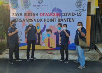 Mulia, Vox Point Banten Gelar Vaksinasi untuk Warga Tangerang Selatan
