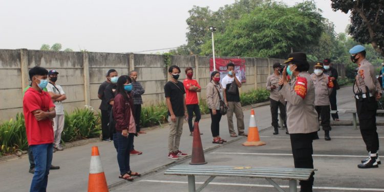 Tanggal 2 hingga 16 Agustus 2021 Polsek Neglasari Adakan Vaksinasi Gratis