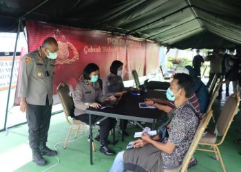 Polresta Bandara Soekarno-Hatta Klaim Telah Vaksin 9131 Orang