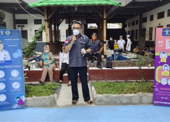 Respon Pentingnya Vaksinasi Covid-19, Lapas Narkotika Gunung Sindur Gelar Penyuluhan