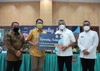 Pemkot Tangsel akan Salurkan Telur untuk Warga yang Mau Divaksin