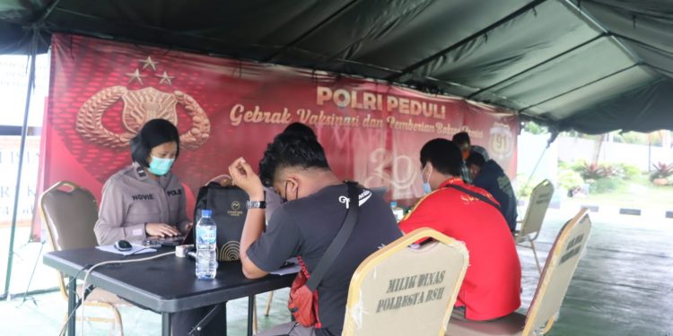 Polresta Bandara Soetta Klaim Lebih dari 10 Ribu Orang telah Divaksin
