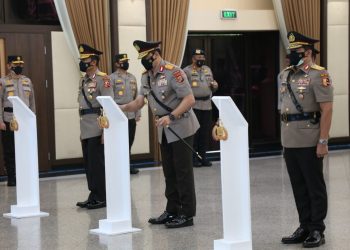 Kapolri Lantik Beberapa Jabatan Pewira Tinggi