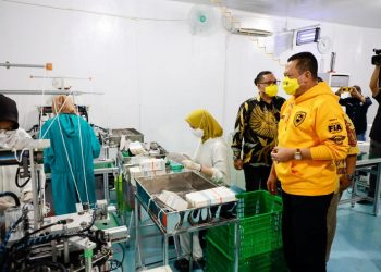 Ketua MPR RI Dukung Produsen Masker Dalam Negeri
