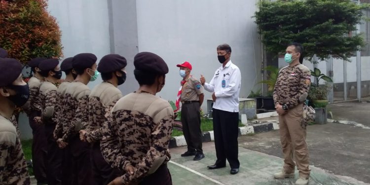 Hari Pramuka, Kalapas Narkotika Gunung Sindur : Tingkatkan Rasa Cinta ke Negara