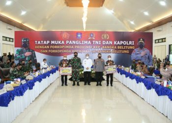 Di Babel, Kapolri Ingin Pos Penyekatan Kabupaten dan Kota Dioptimalkan