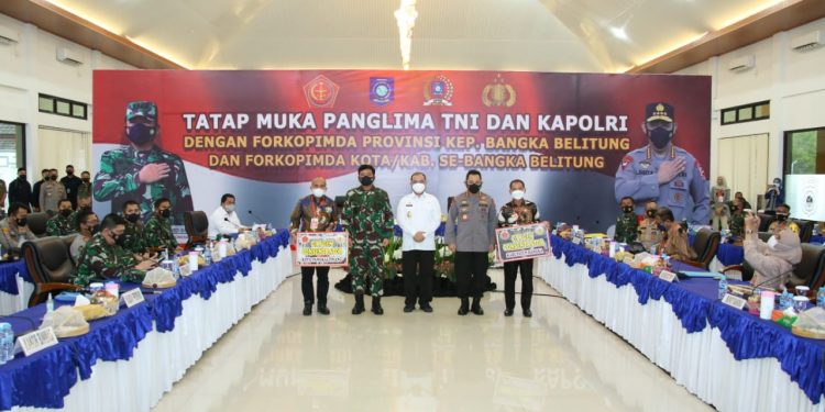 Di Babel, Kapolri Ingin Pos Penyekatan Kabupaten dan Kota Dioptimalkan
