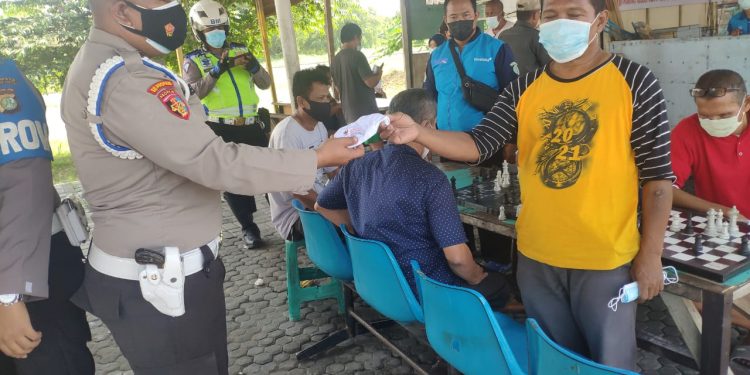 Pastikan Prokes Berjalan, Polresta Bandara Soetta Terjunkan Puluhan Personel