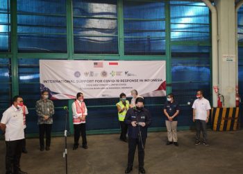 Polresta Bandara Soetta Gelar Pengamanan Kedatangan Alat Kesehatan