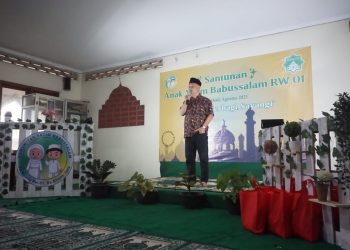 Hadiri Santunan Yatim Piatu, Kades Bitung Jaya : Semoga Bermanfaat