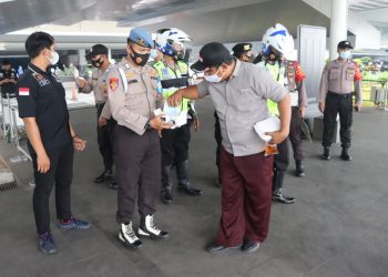 Antisipasi Covid-19, Polresta Bandara Soetta Tebar Puluhan Personel di Terminal