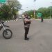 Samapta Polresta Bandara Soetta Gatur Lalin di Jam-jam Sibuk