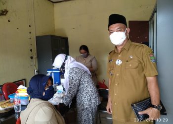 Ratusan Warga Desa Bitung Jaya Antusias Ikuti Vaksinasi