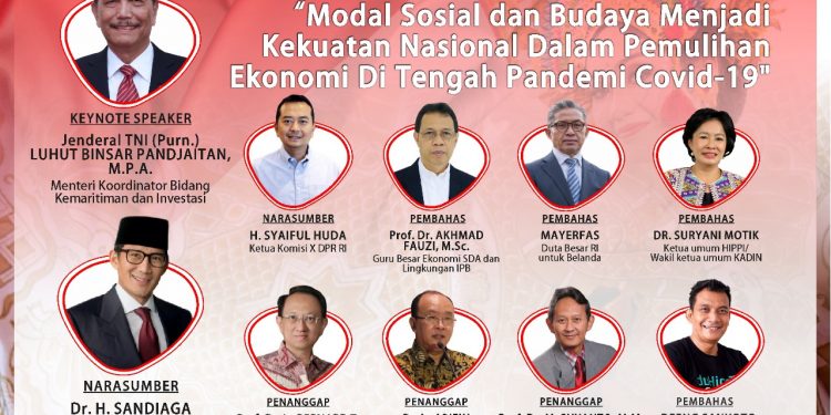 PPRA LXII Tahun 2021 Lemhannas RI Gelar Seminar untuk Dorong Upaya Pemulihan Ekonomi Nasional