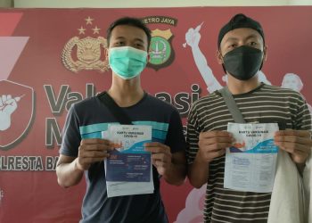 Herd Immunity, Hari ini Polresta Bandara Soetta Vaksin 219 Orang