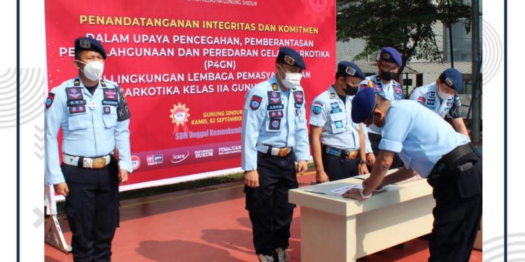 Perangi Narkoba, Lapas Narkotika Gunung Sindur Bentuk Satgas Khusus