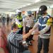 Prokes di Terminal Bandara Soetta Diawasi Puluhan Polisi