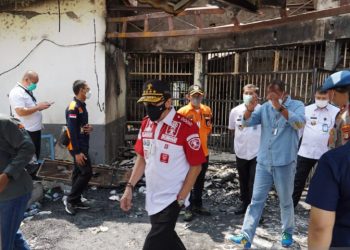 kebakaran lapas kelas 1 tangerang