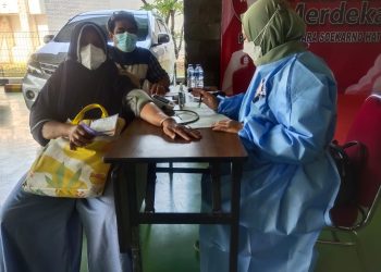 Hari ini 204 Orang Vaksin di Polresta Bandara Soetta