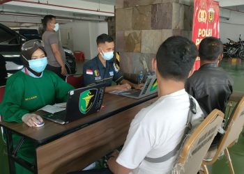 Gerai Vaksinasi Presisi Polresta Bandara Soetta Vaksin 167 Orang